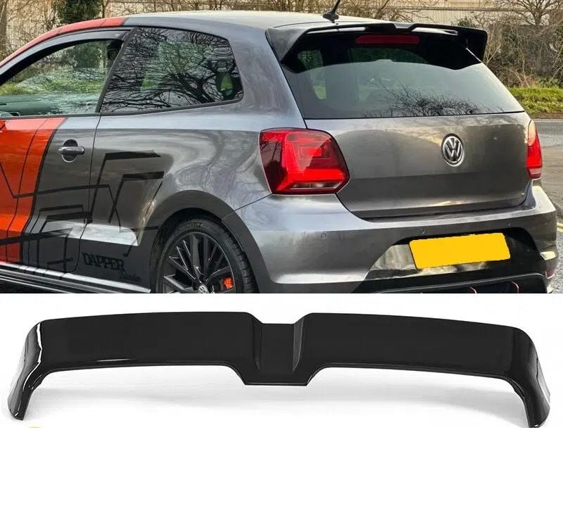 Vw polo 6r 6c bagaj üstü spoiler oettinger pianoblack boyalı 2009 / 2019