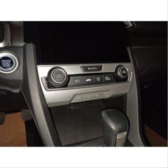 Honda civic fc5 uyumlu klima panel kaplaması silver 2016+