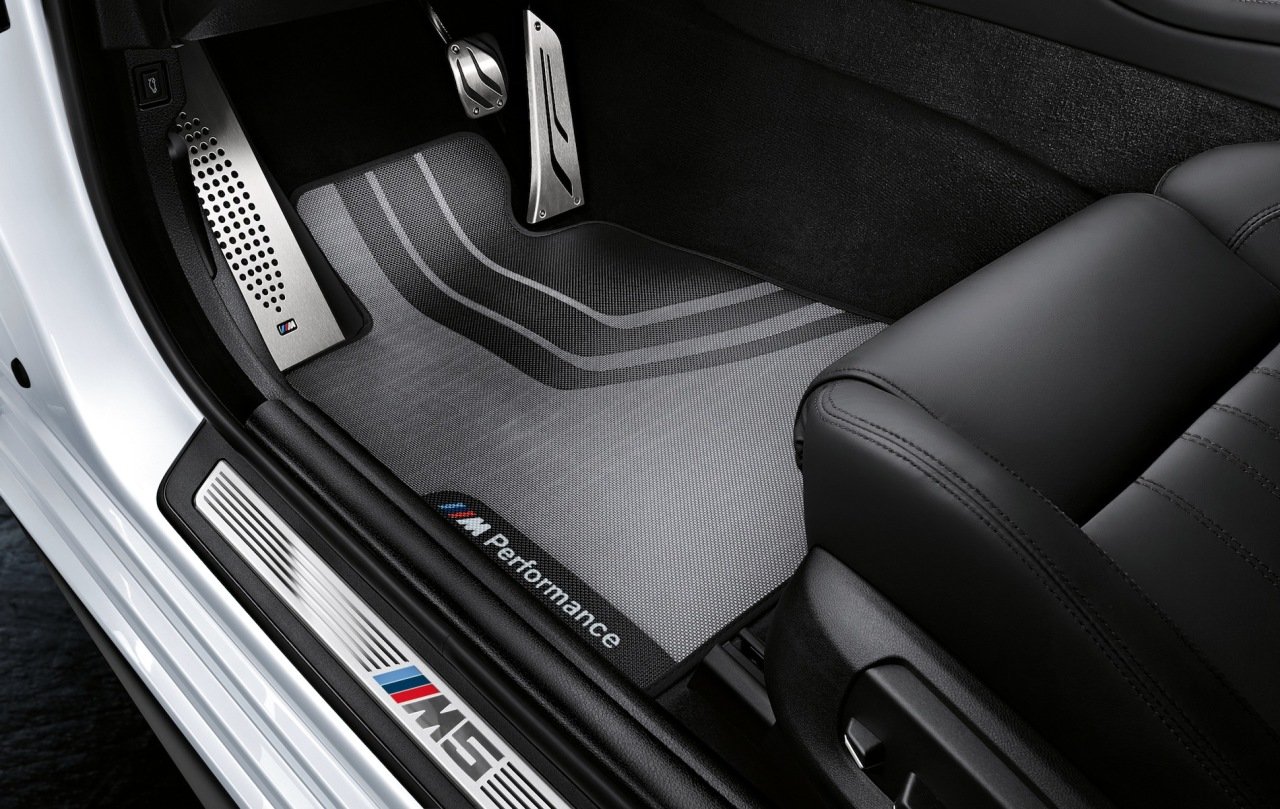 Bmw G30 paspas takımı lateks 5 serisi 2017+ gri - siyah m.performance