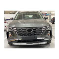 Hyundai tucson ön ve arka tampon koruma seti parlak siyah boyalı 2021+