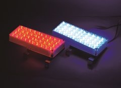 Panjur arası çakar lamba kırmızı-mavi ikaz lambası 96 led