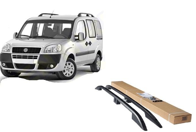 Fiat doblo tavan çıtası port bagaj taşıyıcı siyah 2001 / 2010