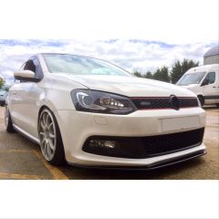 Vw Polo 6r gti ön panjur ızgara kırmızı şeritli 2009+