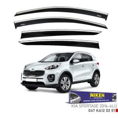 Kia sportage cam rüzgarlığı kromlu 2016 / 2021 niken
