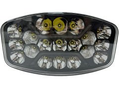 Offroad sis lambası 24.6 x 14 x 8.8cm beyaz-amber gündüz ledli adet  /  LASS375