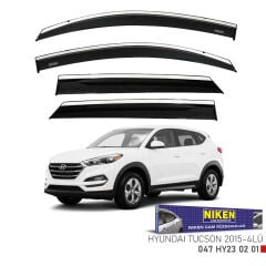 Hyundai tucson cam rüzgarlığı kromlu 2015+ niken
