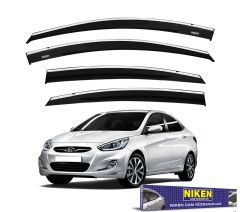 Hyundai blue cam rüzgarlığı kromlu niken