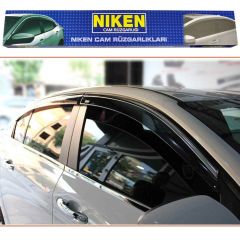 Hyundai blue cam rüzgarlığı kromlu niken