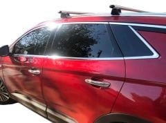 Opel grandland cam çerçevesi kenar çıtası krom tamtur 12 parça