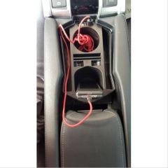 Honda civic fc5 uyumlu orta kolçak içi kutusu usb portlu 2016+