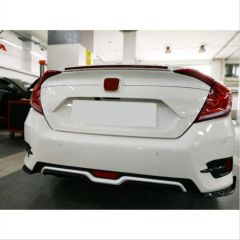 Honda civic fc5 uyumlu arka tampon difüzörü karbon 2016+