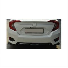 Honda civic fc5 uyumlu arka tampon difüzörü karbon 2016+