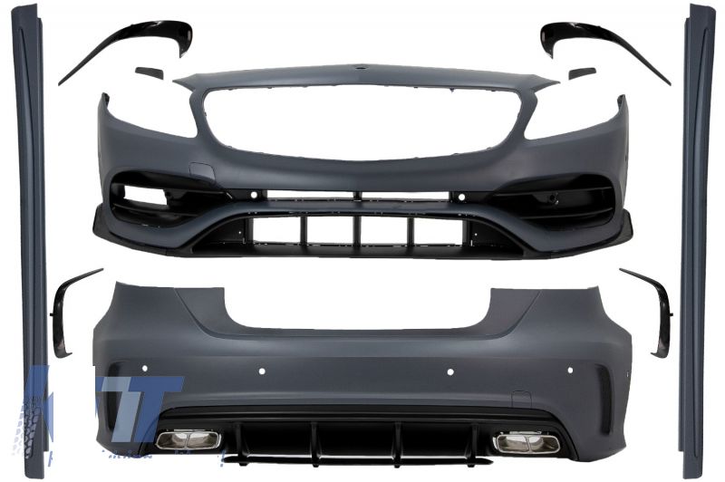 Mercedes w176 A45 amg body kit tampon seti 2015+