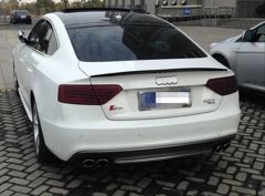 Audi a5 bagaj üstü spoiler pianoblack 2008 / 2015