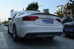 Audi a5 bagaj üstü spoiler pianoblack 2008 / 2015