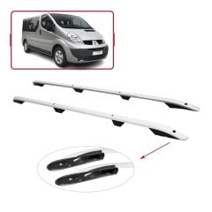Renault trafic tavan çıtası port bagaj taşıyıcı kısa gri 2001 / 2014