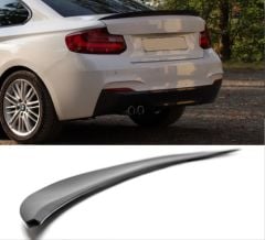 Bmw f22 bagaj üstü spoiler pianoblack 2014+