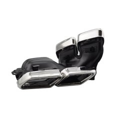 Mercedes w212 amg egzoz ucu set krom 4 çıkış kare