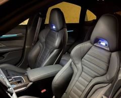 Bmw koltuk logosu ışıklı ledli m logolu g20 g22 g26 g30 g60 g42 f90 g80 g82