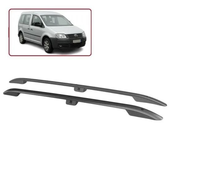 Vw caddy tavan çıtası port bagaj taşıyıcı siyah 2004 / 2021