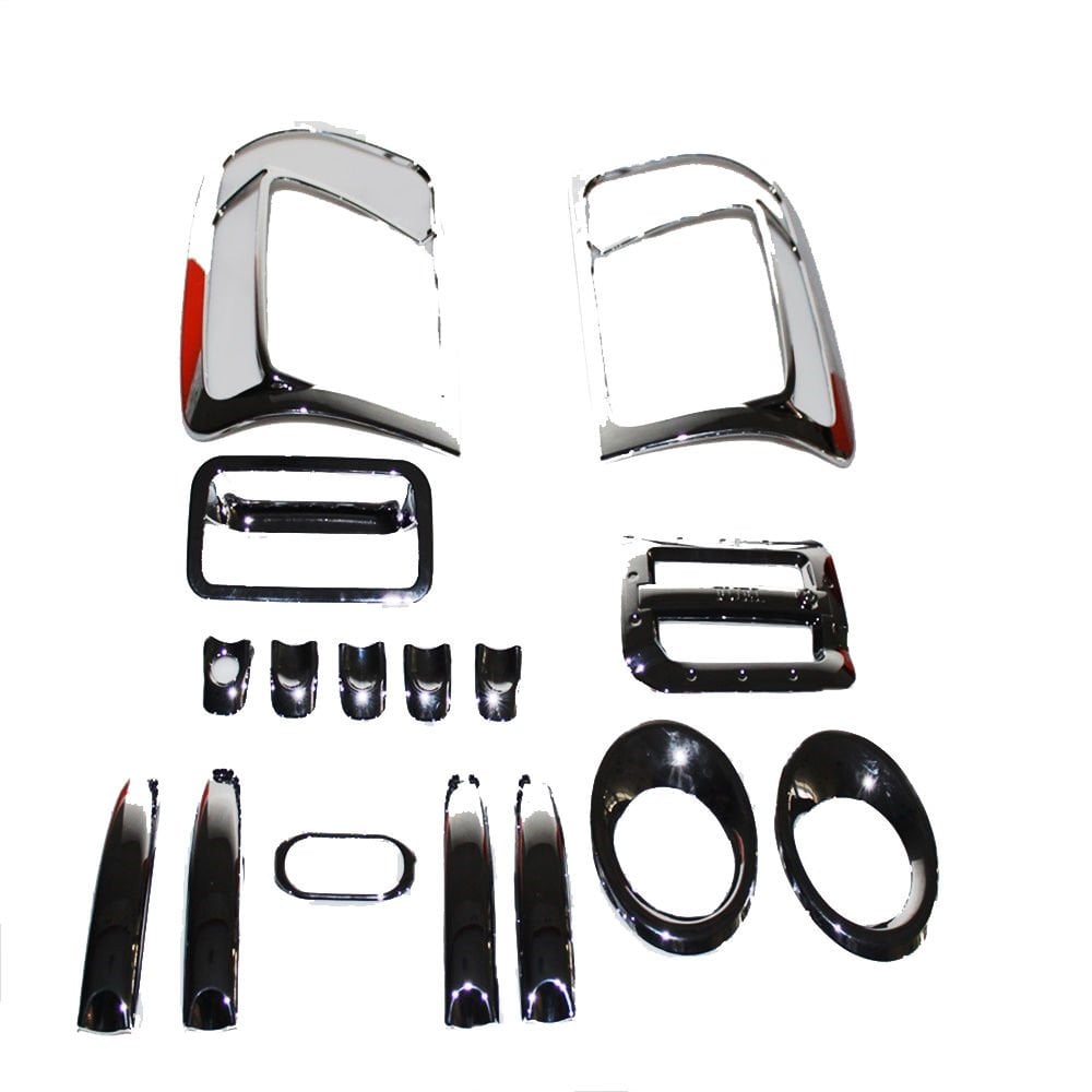 Vw amarok dış kaplama seti krom 2016+