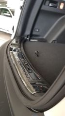 Honda crv uyumlu bagaj eşik koruması titanyum siyah 2017+