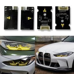 Bmw g22 g26 angel led modülü sarı 2019 / 2023 led far uyumlu