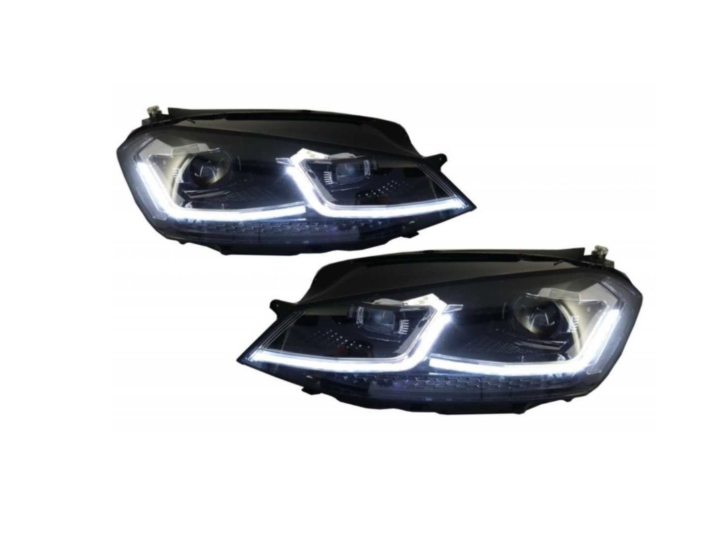 Vw golf 7 uyumlu j led far seti 7.5 görünüm