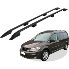 Vw caddy maxi tavan çıtası port bagaj taşıyıcı siyah 2004 / 2021