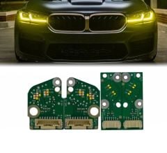 Bmw g30 lci angel led modülü sarı 2020 / 2024 drl led