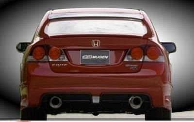 Honda civic fd6 uyumlu bagaj üstü spoiler yüksek boyasız 4 parça