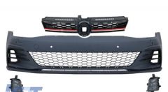Vw golf 7 7.5 görünüm gti body kit tampon seti komle 2012 / 2017