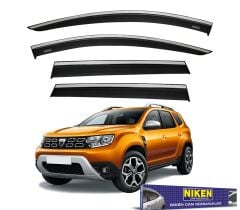 Dacia duster cam rüzgarlığı kromlu 2018+ niken