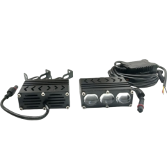 Offroad sis lambası 3 led beyaz 55w sarı 55w 12-80v /  LASS398