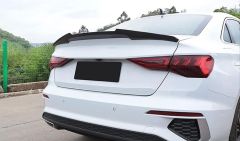 Audi a3 sedan votex spoiler piano black 2021+