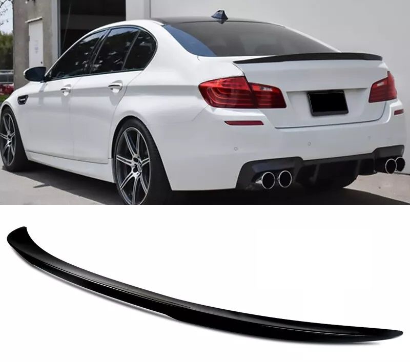 Bmw F10 bagaj üstü spoiler siyah boyalı plastik m-technic