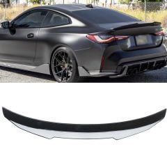 Bmw g22 psm yarasa bagaj üstü spoiler siyah boyalı plastik 2020+
