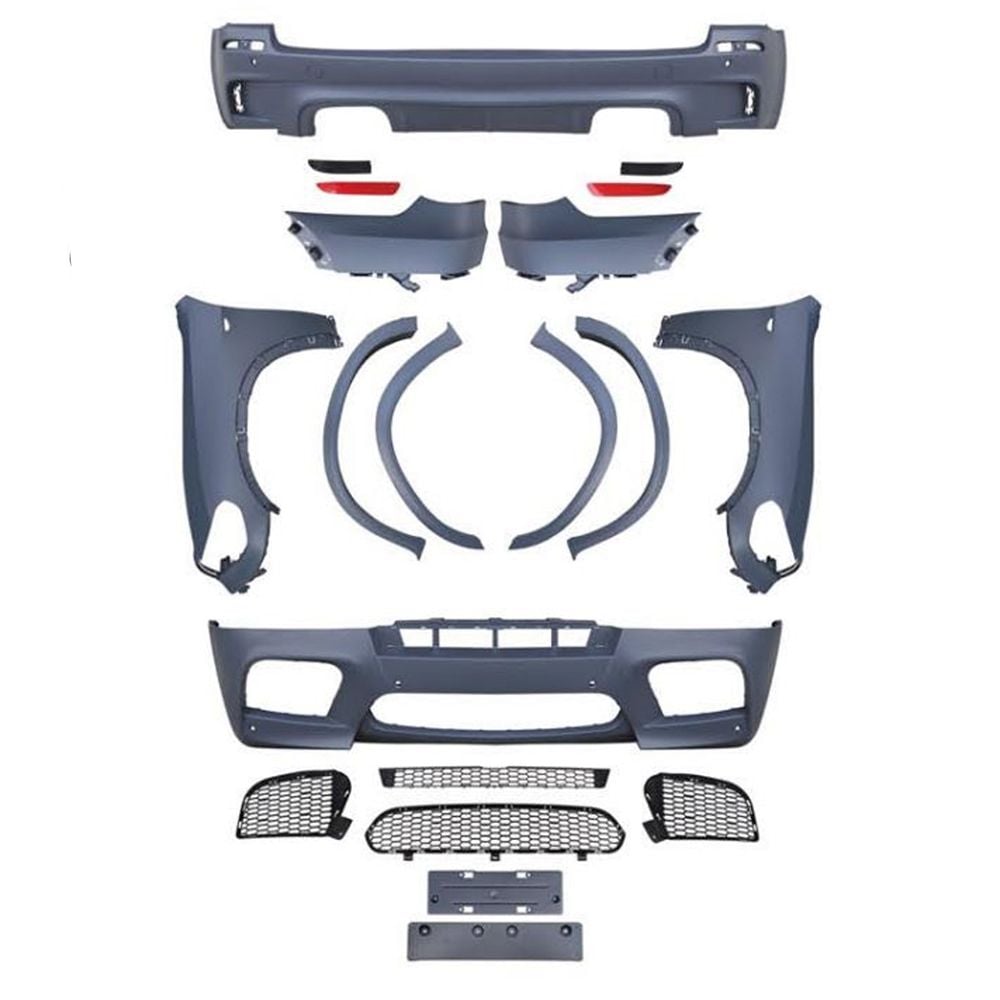 Bmw x5 e70 mtech body kit tampon seti 2007 / 2010