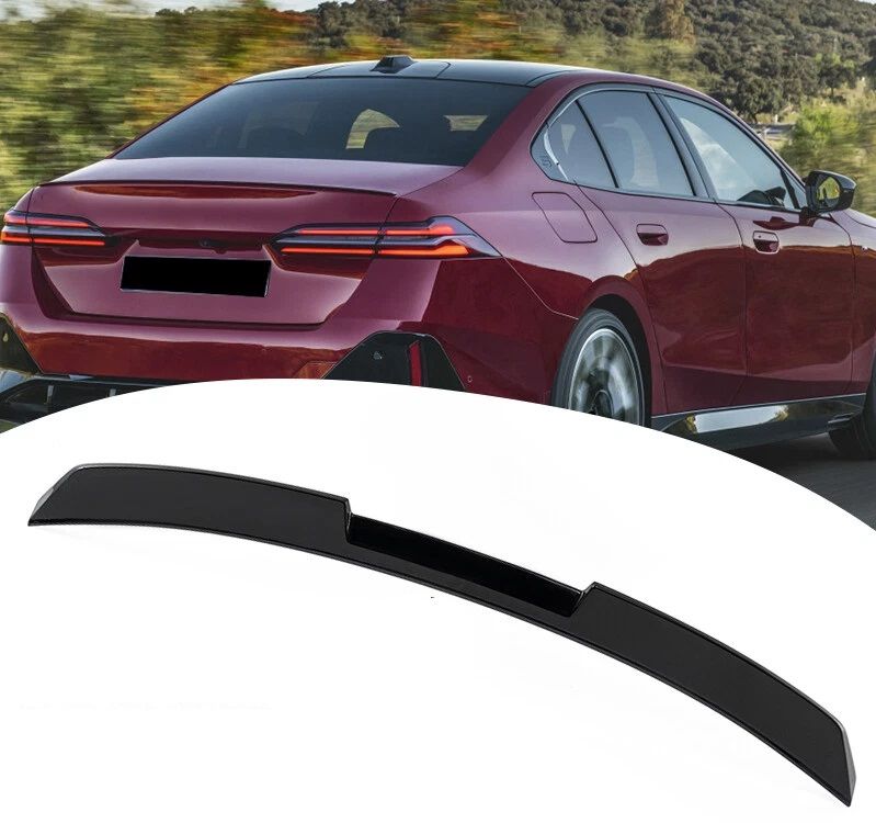 Bmw g60 cam üstü spoiler yarasa model siyah boyalı plastik 2024+