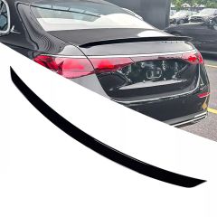 Mercedes w214 e63 bagaj üstü spoiler siyah boyalı plastik 2024+
