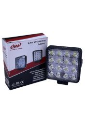 ÇALIŞMA LAMBASI 16 LED KARE 48W