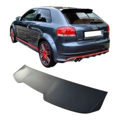 Audi a3 hb bagaj üstü spoiler  siyah boyalı 8p 2003 / 2013