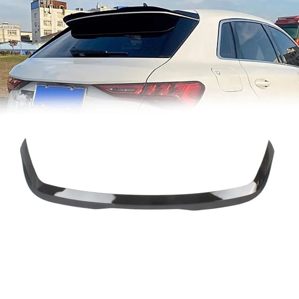 Audi a3 hb bagaj üstü spoiler  siyah boyalı 8y 2021+