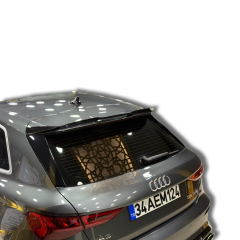 Audi a3 8y hb bagaj üstü spoiler  siyah boyalı 2021+