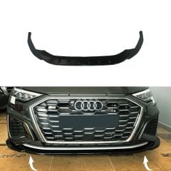 Audi a3 8y ön tampon altı lip flap pianoblack siyah 2021+