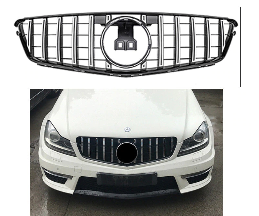 Mercedes w204 gtr ön panjur ızgara seti amg 2007 / 2012