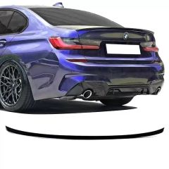 Bmw g20 bagaj üstü spoiler m performance siyah boyalı 2019+