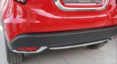 Honda hrv uyumlu arka sis kromu 2016+