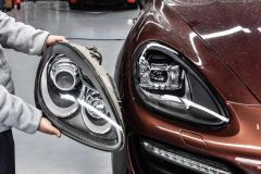 Porsche cayenne ön far lambası 2018 facelift görünüm 2011 / 2014
