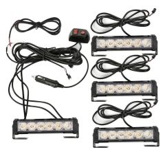 Çakar Lamba Powerledli 4'lü sarı sarı-beyaz beyaz 12-24V / LAPA196